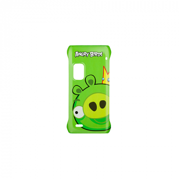 Nokia CC-5001 Hard Cover Angry Birds für E7 grün