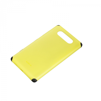 Nokia Hard Cover CC-3040 für Lumia 820 gelb