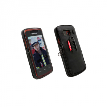 Krusell Classic für Samsung S5690 Galaxy Xcover schwarz (89647)