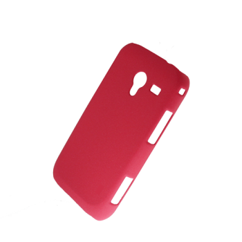 Hard Cover griffig" für Samsung Galaxy S3 mini rot