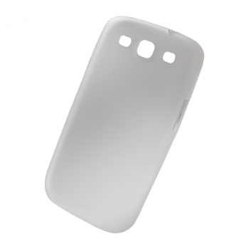 Ultradünne Frostcover Case für Samsung Galaxy S3 i9300, Neo weiss