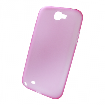 Ultradünne Frostcover Case für Samsung Galaxy Note 2 N7100 rosa