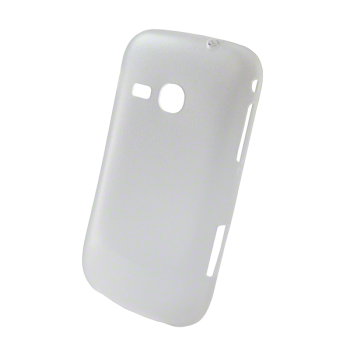 Ultradünne Frostcover Case für Samsung Galaxy mini 2 S6500 weiss