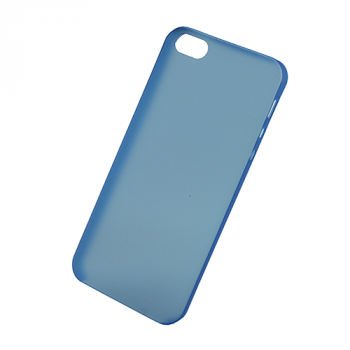 Frost Cover ultra Dünn für Apple iPhone 5 blau/transparent