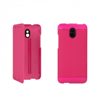 HTC One mini Flip Tasche mit Stand HC V851 pink