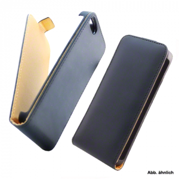 Flip Tasche für Apple iPhone 5C schwarz