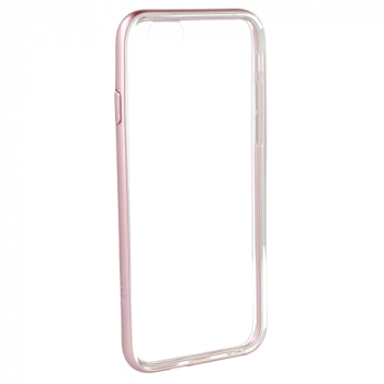 USAMS Cover Slim Serie für Apple iPhone 6 transparent rosa