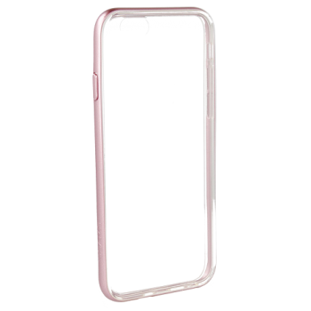 USAMS Cover Slim Serie für Apple iPhone 6 transparent rosa