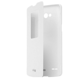 LG CCF-510 QuickCircle Flip Cover für L80 weiß