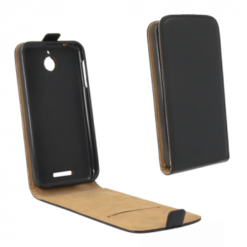 Trendy8 Front-Flip-Tasche für HTC Desire 510 schwarz