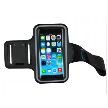 equipment! Sport Armband schwarz/silber für Samsung S6/S6 Edge und HTC M9