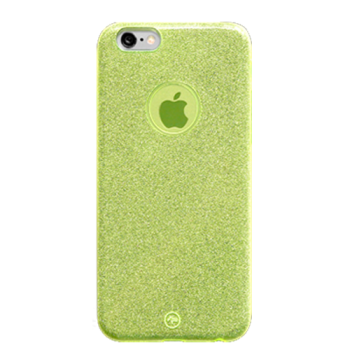 Fshang Classic Silikonhülle Glitter-Series für iPhone 6s Plus /6 Plus grün