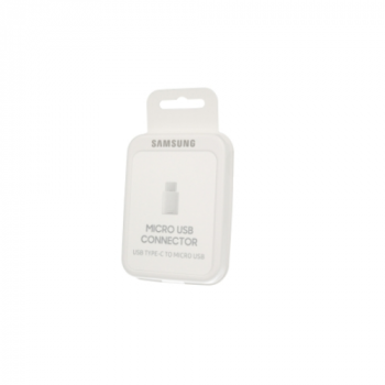 Samsung GH98-40218A USB Typ-C auf Micro-USB Adapter EE-GN930BW weiß