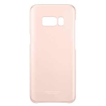 Samsung Clear Cover EF-QG955CP für Galaxy S8+ Plus pink