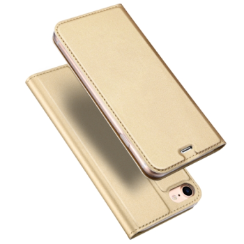 Dux Ducis Flip Tasche Skin Pro Series für Samsung GalaxyA8+ Plus (2018)  gold