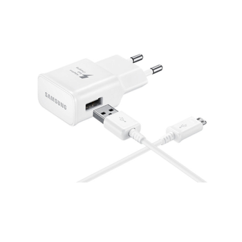 Samsung Schnellladegerät 15W USB Typ C, Netzteil inkl. Kabel weiß (EP-TA20EWECGWW)