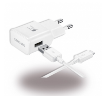 Samsung EP-TA20EWE mit USB-C-Kabel Weiss