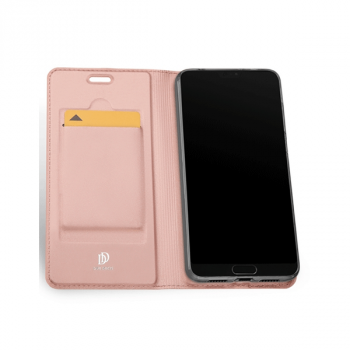 Dux Ducis Flip Tasche Skin Pro Series für Huawei P10 rosegold 