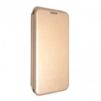 HDD Design Flip Tasche Apple iPhone X / Xs Gold Magnet Serie