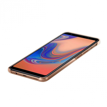 Samsung Gradation Cover für Galaxy A7 (2018) gold (EF-AA750CFEGWW)