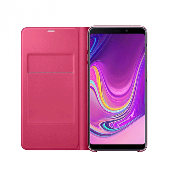 Samsung Wallet Cover für Galaxy A9 (2018) pink (EF-WA920PPEGWW)