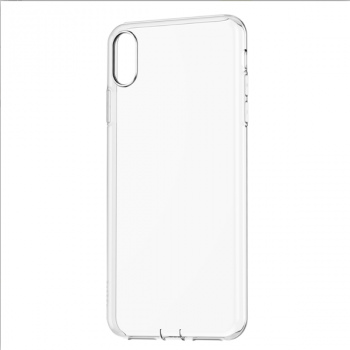 Baseus Simplicity Flexibel Silikonhülle für iPhone XS / X transparent (ARAPIPH58-A02)