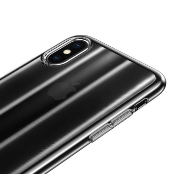 Baseus Aurora – Farbverlauf - Schutzhülle für Apple iPhone XS / X schwarz (WIAPIPH58-JG01)