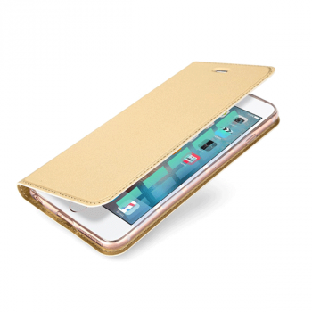 DUX DUCIS Skin Pro Flip Tasche für Apple iPhone Xr gold