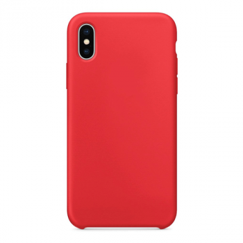 starfix Silicon Cover S-Case für Apple iPhone XS / X rot