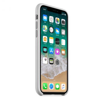 cyoo Silicon Cover für Apple iPhone XS / X grau