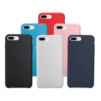 cyoo Silicon Cover für Apple iPhone XS / X grau