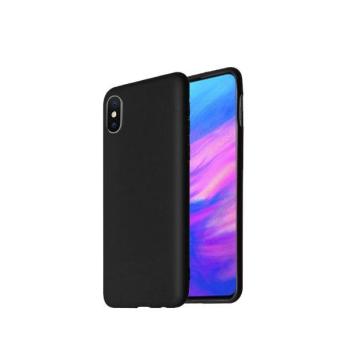 HDD Soft Matt Slim Silikon-Hülle für Samsung Galaxy M30 schwarz