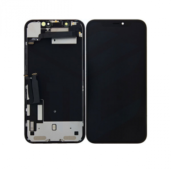 LCD Display Komplett Set Apple iPhone Xr schwarz