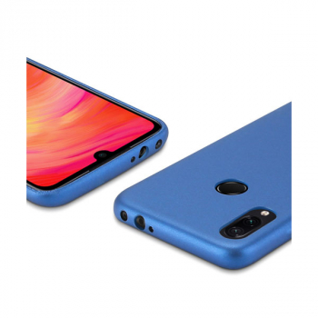 DUX DUCIS Skin Lite PU Leder Cover Schutzhülle für Xiaomi Redmi Note 7 blau