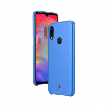 DUX DUCIS Skin Lite PU Leder Cover Schutzhülle für Xiaomi Redmi Note 7 blau