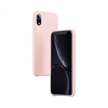 Baseus LSR Liquid Silikon Rubber für Apple iPhone Xr rosa