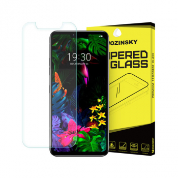 WOZINSKY Panzerglas Displayschutz aus gehärtetem Glas für LG G8 ThinQ