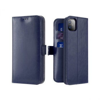 Dux Ducis Kado Book-Wallet Schutzhülle für Apple iPhone 11 Pro Max blau