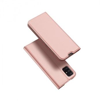 Dux Ducis Flip Tasche Skin Pro Series für Samsung Galaxy A71 rose