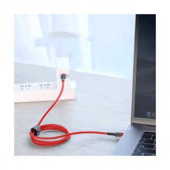 Baseus USB-C auf USB-C Datenkabel / Ladekabel schwarz / rot (1m)