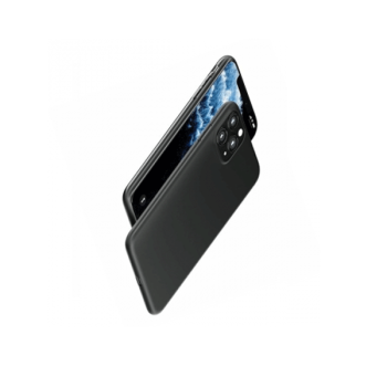 Remax Flexi Slim Silikon-Tasche für Samsung Galaxy A12/M12 schwarz