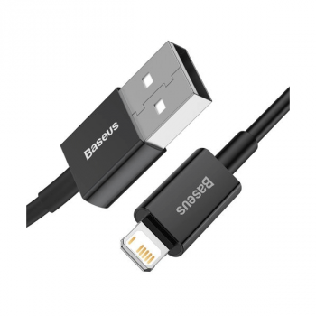 Baseus Superior Schnellladekabel USB - Lightning 2,4A schwarz (1m)