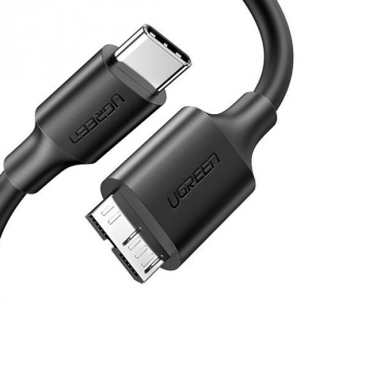 Ugreen USB Typ-C - Micro USB Typ B SuperSpeed 3.0 Kabel schwarz (1m)