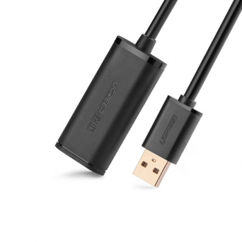 Ugreen Aktivkabel USB 2.0 Verlängerungskabel 480 Mbit/s schwarz (5m)