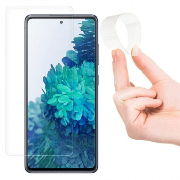 Wozinsky Nano Flexi Hybrid Glasfolie Displayschutz für Samsung Galaxy A52 5G/A52 4G, schwarz