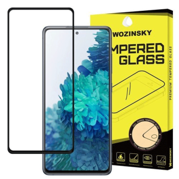 Wozinsky Tough Full Glue Panzerglas Displayschutz mit Rahmen Samsung Galaxy A52 5G/A52 4G, schwarz