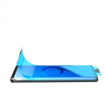 3D Edge Nano Flexi Hybrid Displayschutz mit Rahmen für Samsung Galaxy S21 Ultra 5G transparent