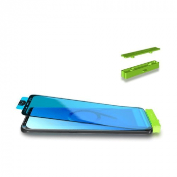 3D Edge Nano Flexi Hybrid Displayschutz mit Rahmen für Samsung Galaxy S21 Ultra 5G transparent