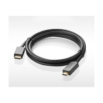 Ugreen unidirektionales DisplayPort-zu-HDMI-Kabel 4K 30 Hz 32 AWG 1,5 m schwarz