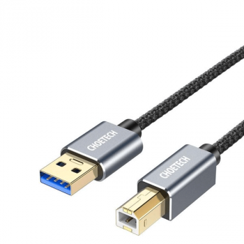 Choetech USB - USB Typ B Kabel Drucker schwarz (3m)